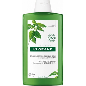 Klorane Shampoo s BIO kopřivou mastné vlasy 400 ml