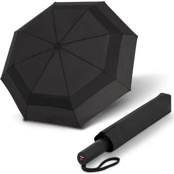 Knirps A.405 Duomatic Vented Black pánský plně automatický deštník černý