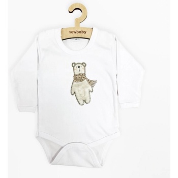 Kojenecké body s dlouhým rukávem New Baby Polar Bear