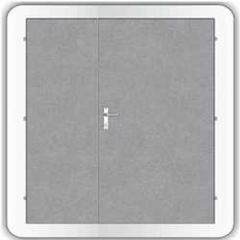 Kooperativa protipožární dveře ocelové typ 89 EI60 DP1 1600/1970/DP800