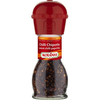 Kotányi Chilli Chipotle uzené chilli papričky mlýnek 36 g