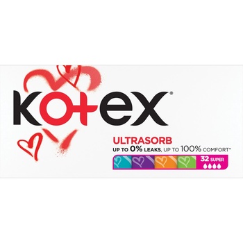 Kotex Super Ultra Sorb 32 ks