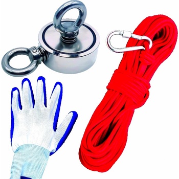 KRAFT&DELE Magnet fishing 140kg oboustranný pro lovce pokladů KD10415