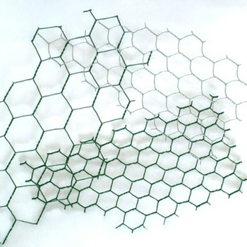 Králičí šestihranné pletivo poplastované | zelené | oko 25 × 25 mm | drát 0,9 mm