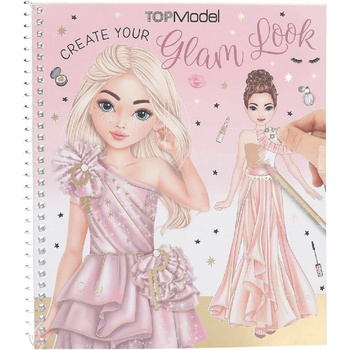 Kreativní sešit Top Model Candy & Hayden se samolepkami
