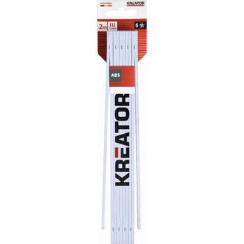 KREATOR Skládací metr dřevěný KRT701003