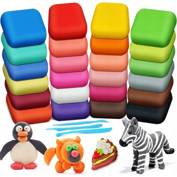 Kruzzel 21656 Magická pěnová plastelína 48 x 10g