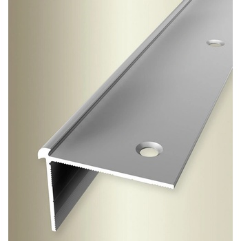 Küberit 870 Schodová hrana F4 stříbrná 2,5 m