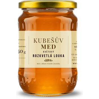 Kubešův med květový rozkvetlá louka 480 g