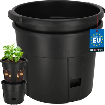 Květináč na pěstování brambor POTATO GROWER antracit 29,5 cm