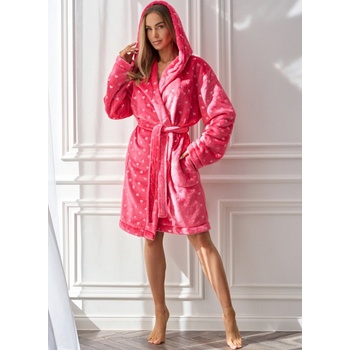 L&L dámský župan 2550 Amira Malinově červená