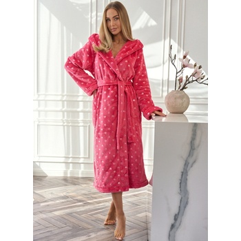 L&L dámský župan 2551 Amira Malinově červená