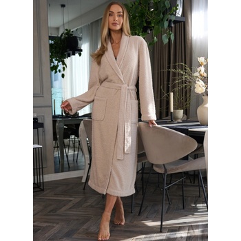 L&L dámský župan 2558 Celeste Světle béžová