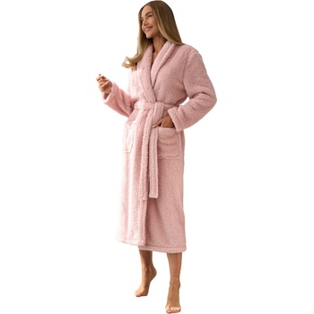 L&L dámský župan 2560 AURA pudrově růžová