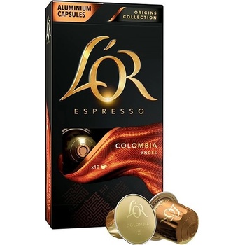 L'OR Colombia hliníkových kapslí 10 ks