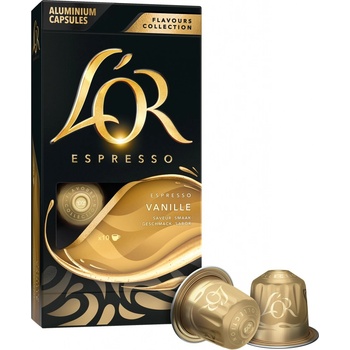 L'OR Espresso Vanille Hliníkové Kapsle do Nespresso 10 ks
