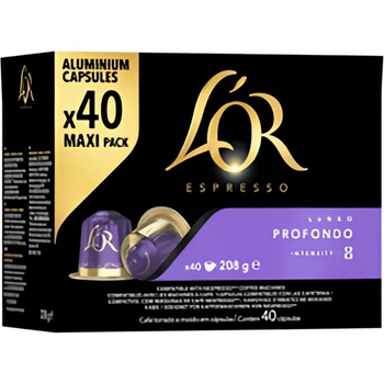 L´OR Profondo Nespresso 40 ks