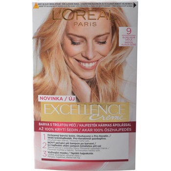 L'Oréal Excellence 9 velmi světlá blond 172 ml
