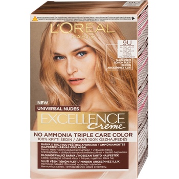 L´Oréal Excellence Universal Nudes 9U Blond velmi světlá 48 ml