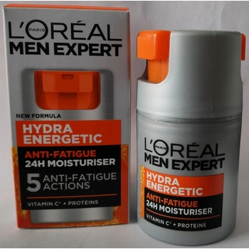 L'Oréal Hydra Energetic hydratační krém proti známkám únavy pro muže 50 ml