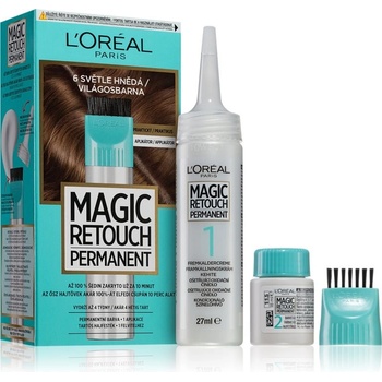 L'Oréal Magic Retouch Permanent 6 Světle hnědá