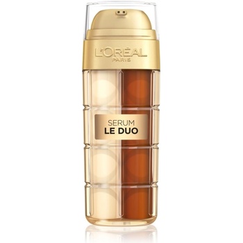 L’Oréal Paris Age Perfect Le Duo Serum dvoufázové omlazující sérum pro rozjasnění a vyhlazení pleti 30 ml