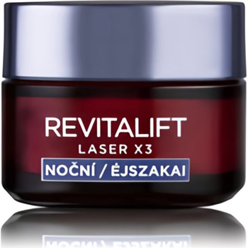 L'Oréal Paris Revitalift Laser X3 noční krém proti stárnutí pleti 50 ml