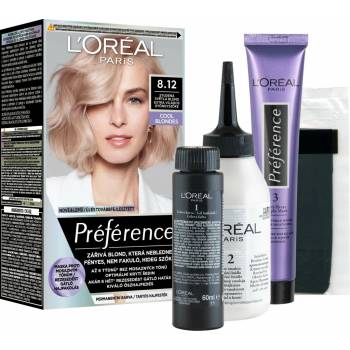 L´Oréal Préférence 8.12 Studená světlá blond