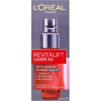 L'Oréal Revitalift Laser X3 Night Serum s retinolem 30 ml