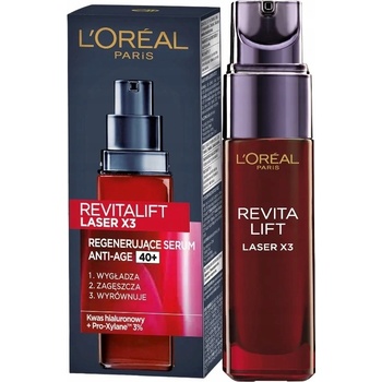L'Oréal Revitalift Laser X3 Regenerujące serum Anti-Age 30 ml