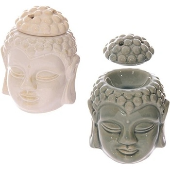 La griseo Aroma lampa Budha hlava 12 cm