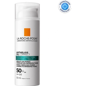La Roche-Posay Anthelios Oil Correct SPF50+ fotokorekční denní gel-krém 50 ml
