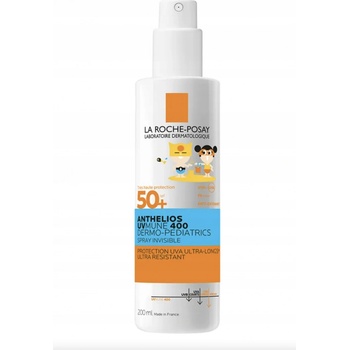 La Roche-Posay Anthelios UVMUNE 400 Dermo-Pediatrics ultralehký sprej SPF50+ 200 ml