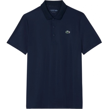 Lacoste Regular Fit UV Protect Golf Modrý