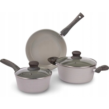 LAMART SADA HRNCŮ + PÁNEV 5 KS LT1284 2,3L + 1,1L Nepřilnavé Šedé