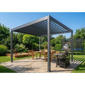 Lanit Plast hliníková bioklimatická pergola Premium 4 x 3 m LG4089