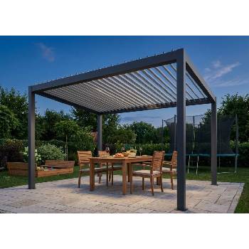 Lanit Plast hliníková bioklimatická pergola Premium 5 x 3 m LG4090