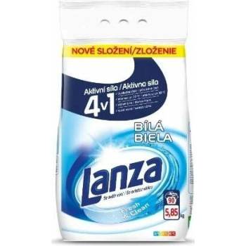Lanza Fresh & Clean Bílá prací prášek 90 PD 5,85 kg