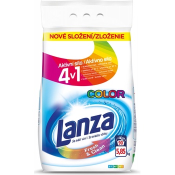 Lanza prací prášek Fresh & Clean Color 90 PD 5,85 kg