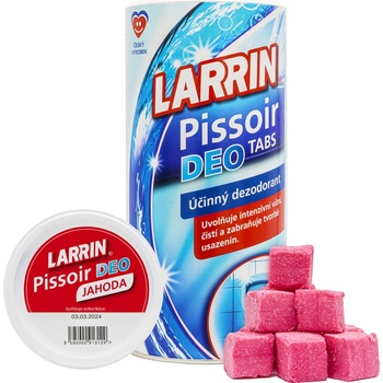 Larrin Pissoir deo pevný váleček do pisoárů Jahoda 35 ks 900 g