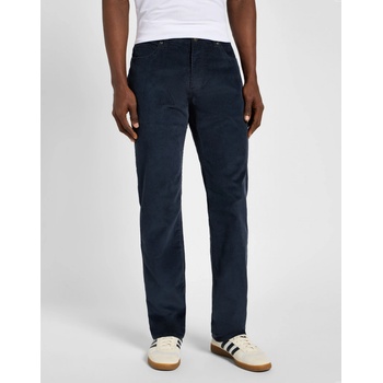 LEE pánské manšestrové kalhoty LEE 112355846 STRAIGHT FIT MVP Dark Muted Gray