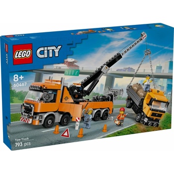 LEGO® City 60467 Výkonný vyprošťovací odtahový vůz s jeřábem