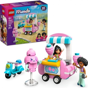 LEGO® Friends 42643 Stánek s cukrovou vatou a skútr