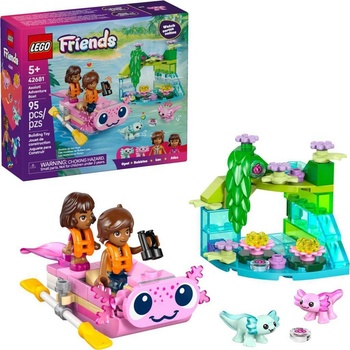 LEGO® Friends 42681 Dobrodružný člun s axolotly