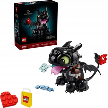 LEGO® Icons™10375 Jak vycvičit draka: Bezzubka