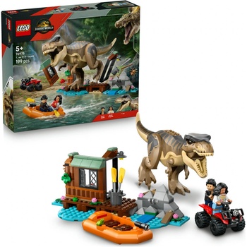 LEGO® Jurassic World 76975 T-rex a útěk po řece