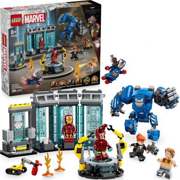 LEGO® Marvel 76315 Iron Man a jeho laboratoř: Síň brnění