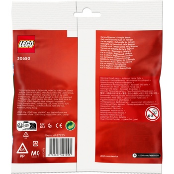 LEGO® NINJAGO® 30650 Bitva Kaie a Raptona v chrámu