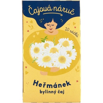 Leros Bylinný čaj Čajová náruč heřmánek 20 x 1 g