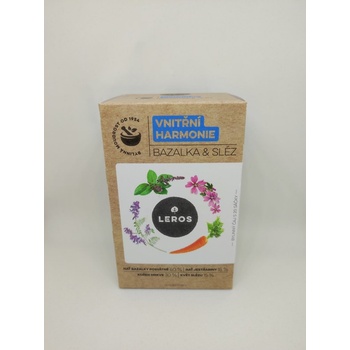Leros Vnitřní harmonie Bazalka & Sléz 20 x 1,3 g